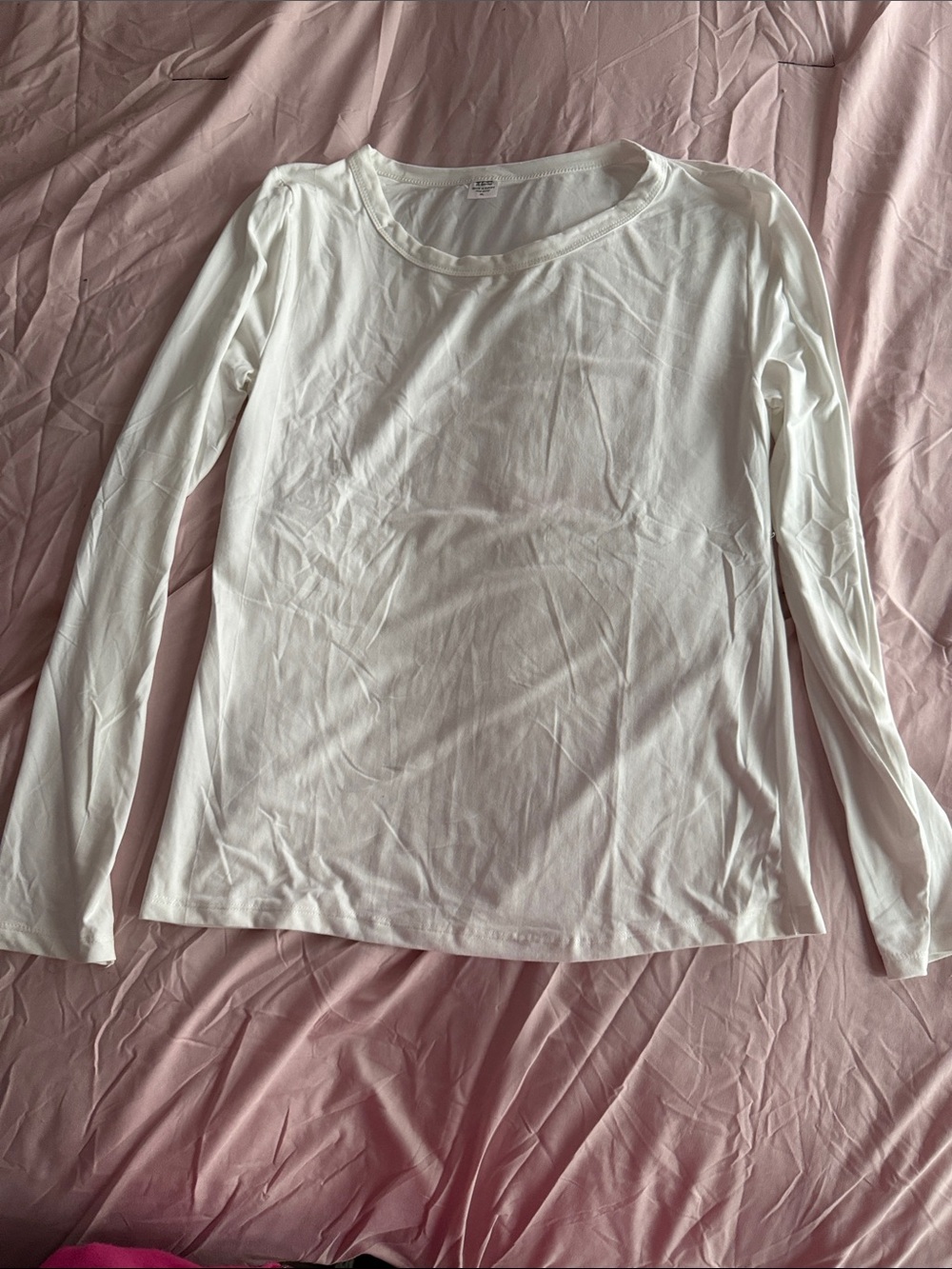 Classic White Women's Long-Sleeve Tee